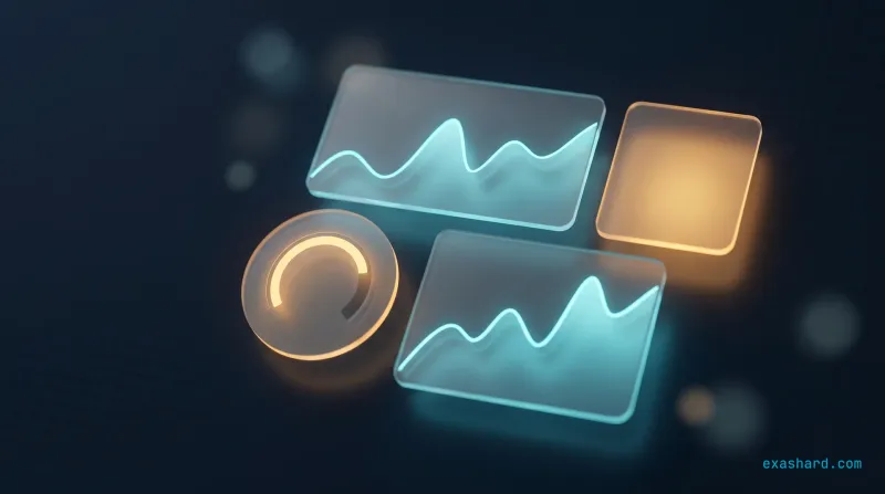 Grafana dashboards for operators, shown as clean observability panels with one amber alerting panel