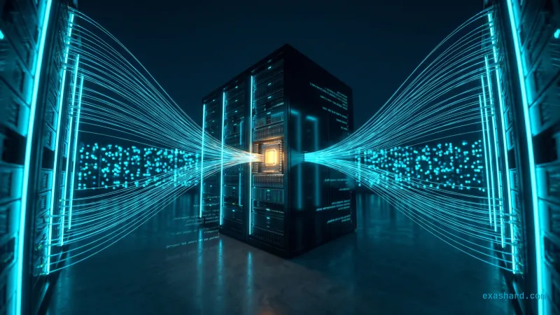 WebSocket capacity planning visualized as many persistent connections fanning out from a single server node under a memory and file-descriptor budget
